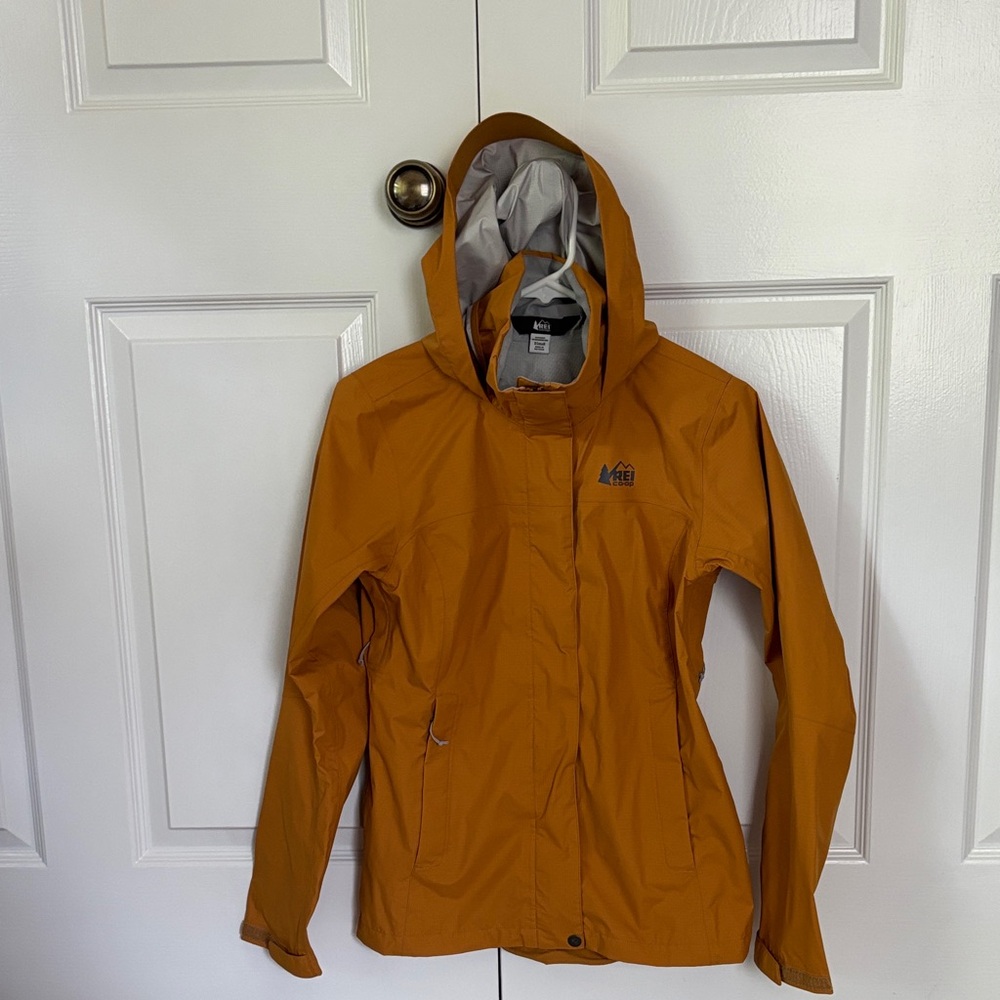 REI Coop Gold Rainer Rain Jacket Wmns Size XS